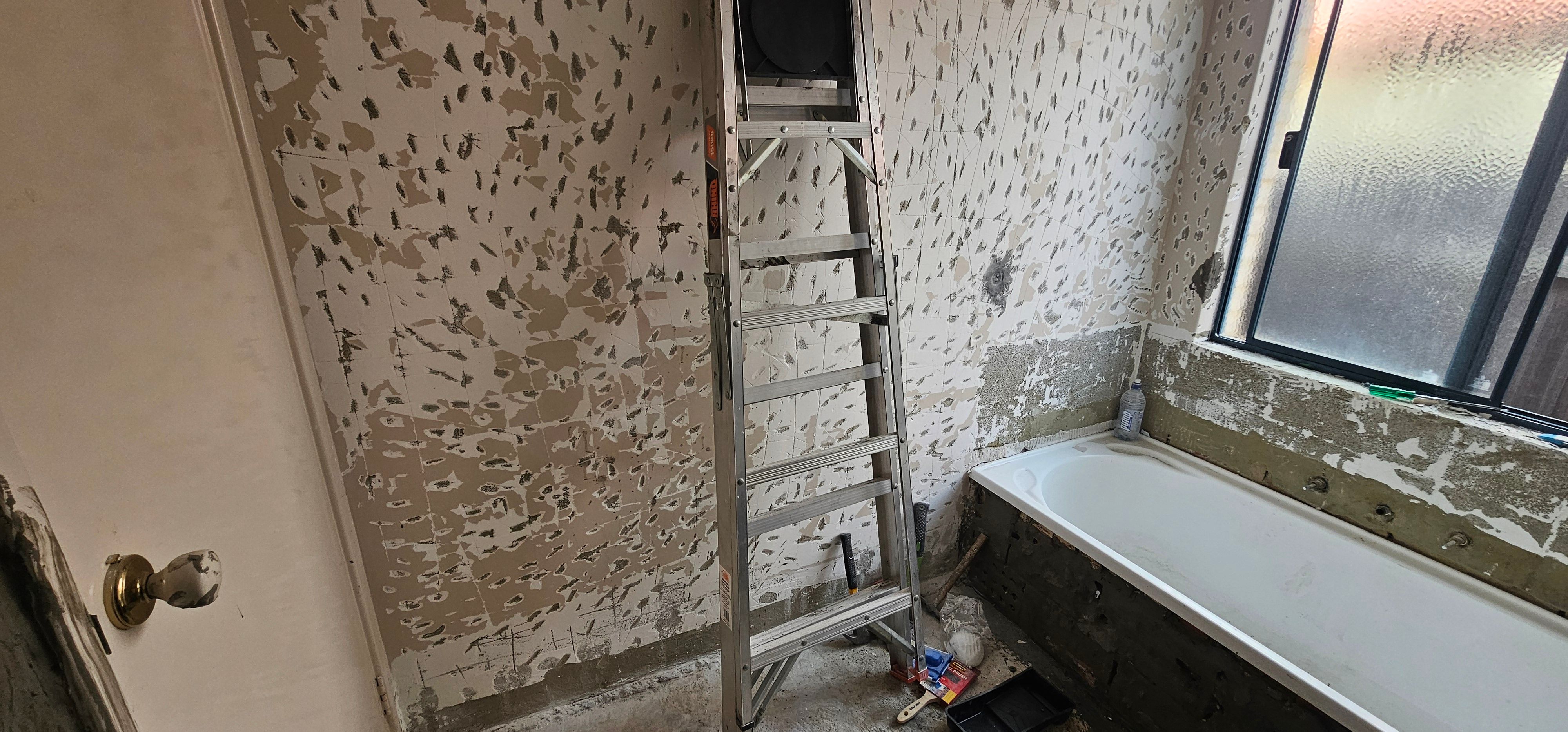 How to prepare bathroom walls for primin... Bunnings community