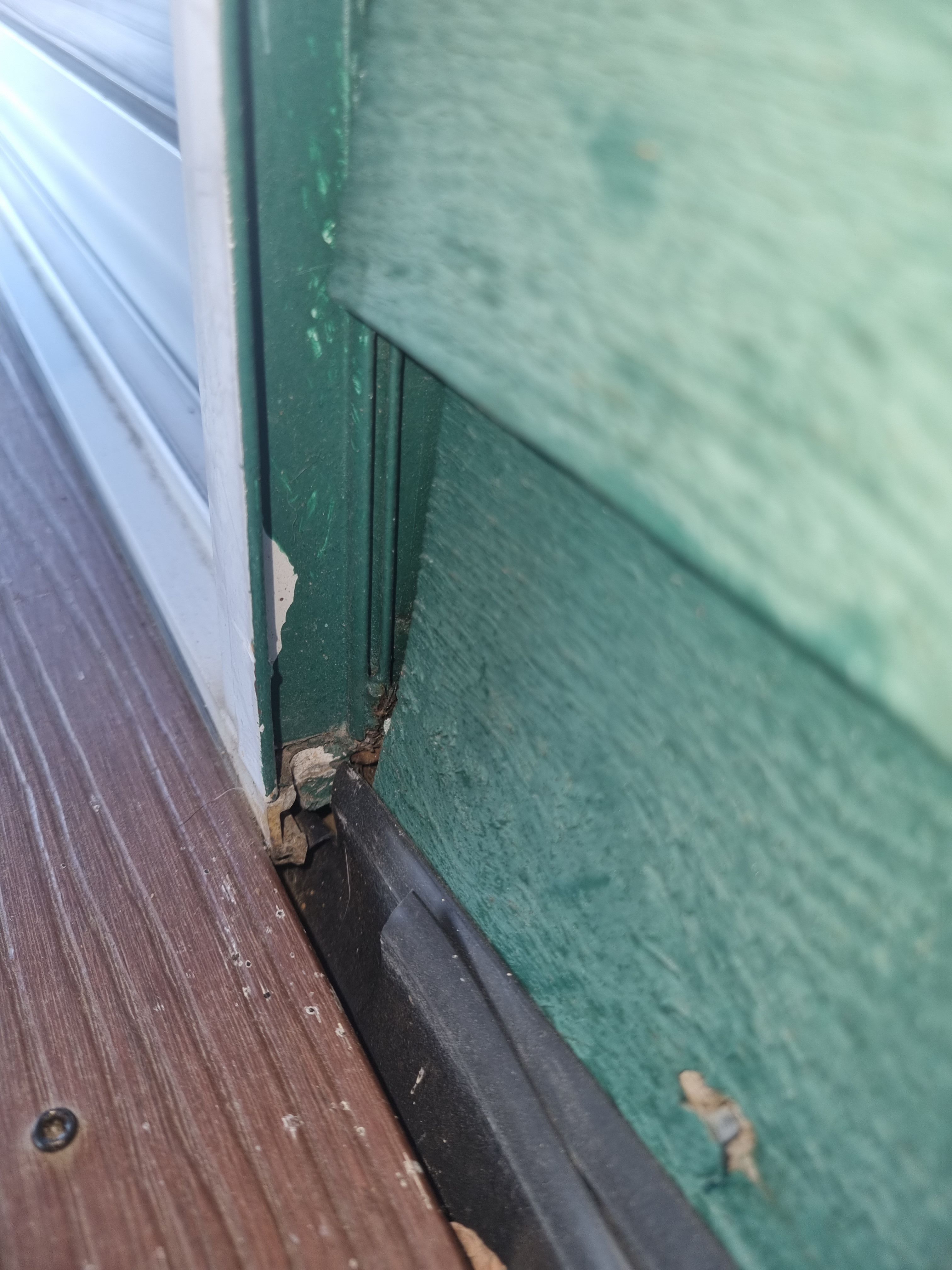 How to fix glass sliding doors leaking a... Bunnings community