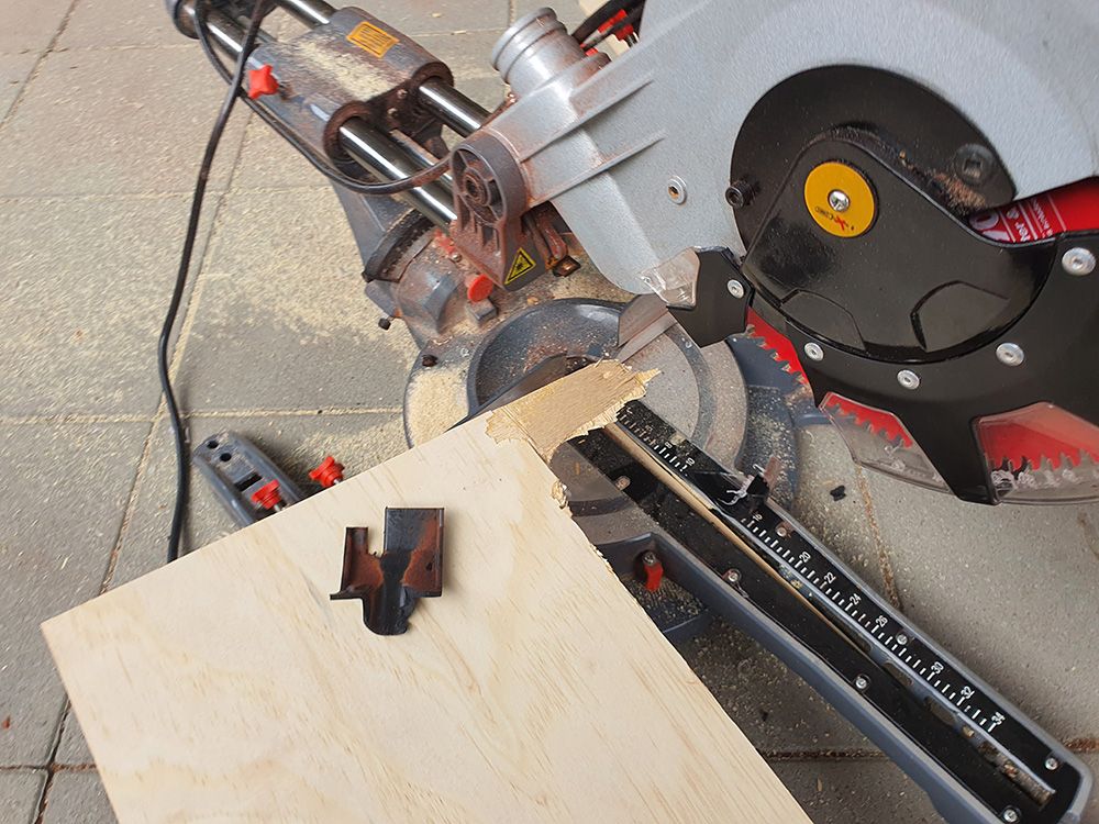 Ozito mitre saw blade guard options? Bunnings community