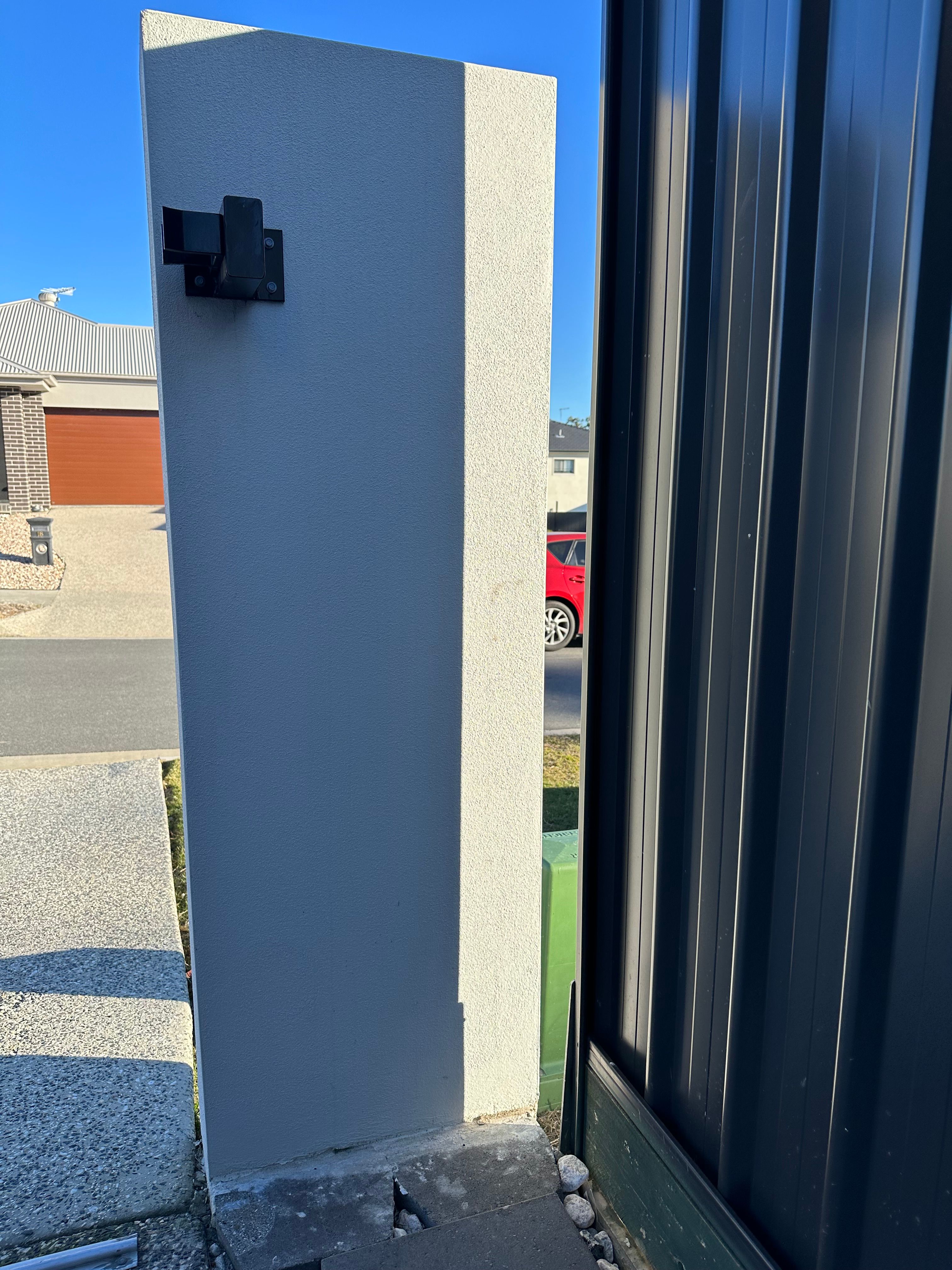 How to fix gap between fences? Bunnings community
