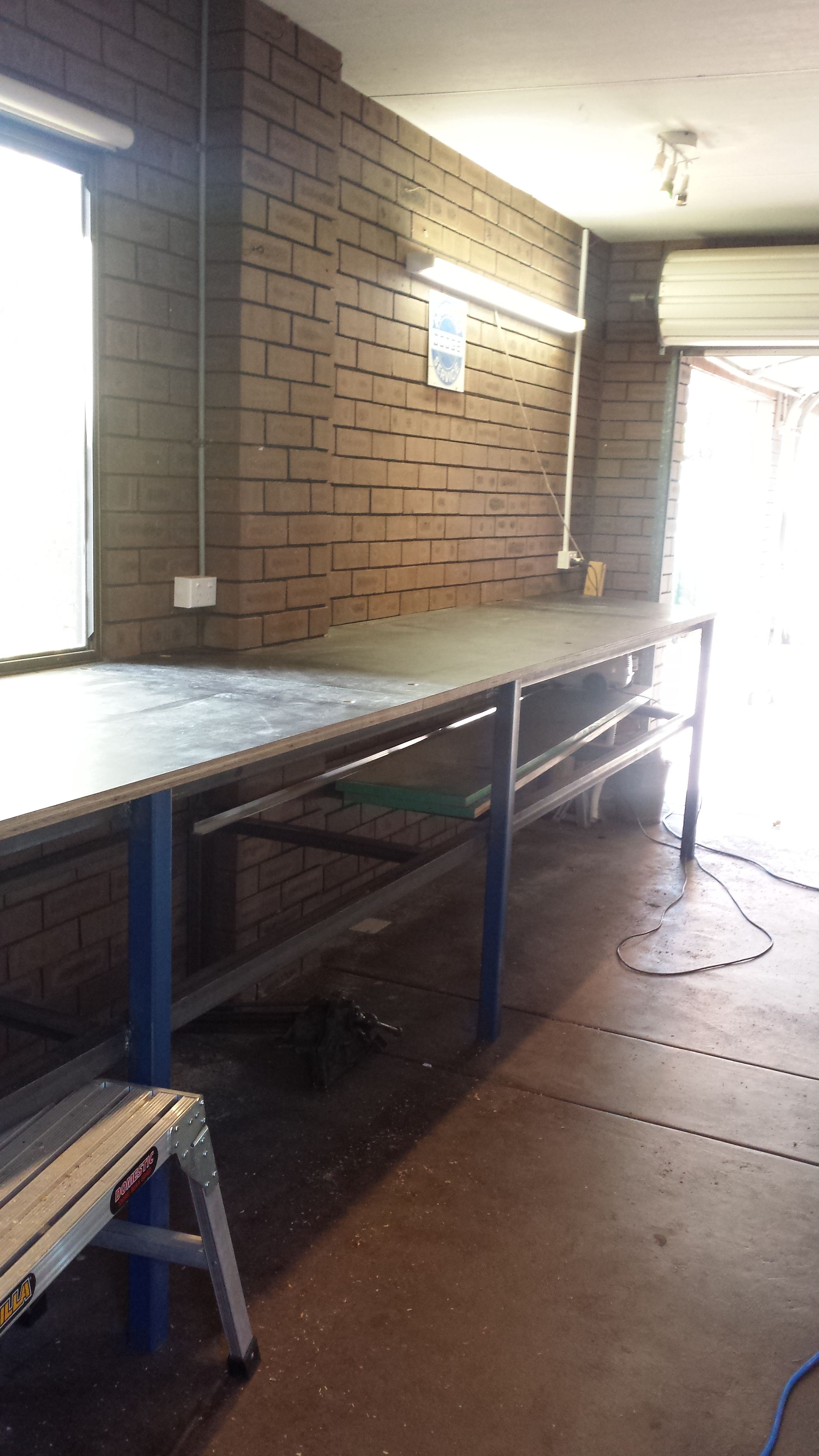 New work benches Bunnings community