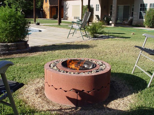 D I Y Fire Pit Ideas Bunnings, How To Make A Tire Rim Fire Pit