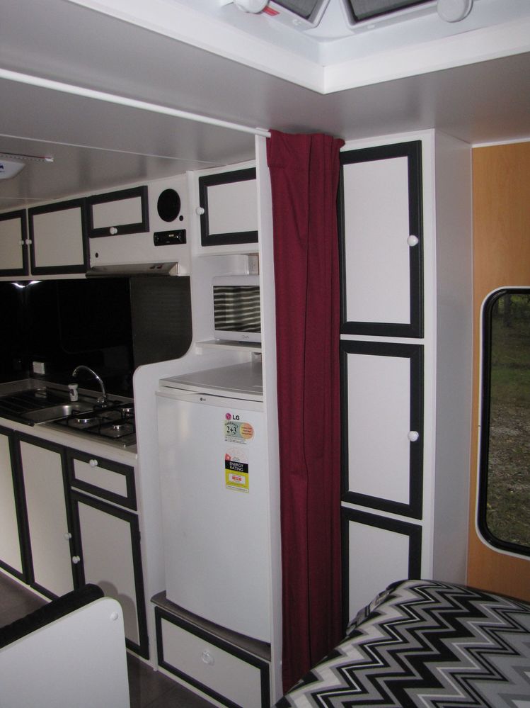 I made all 35 cupboard doors and drawer fronts