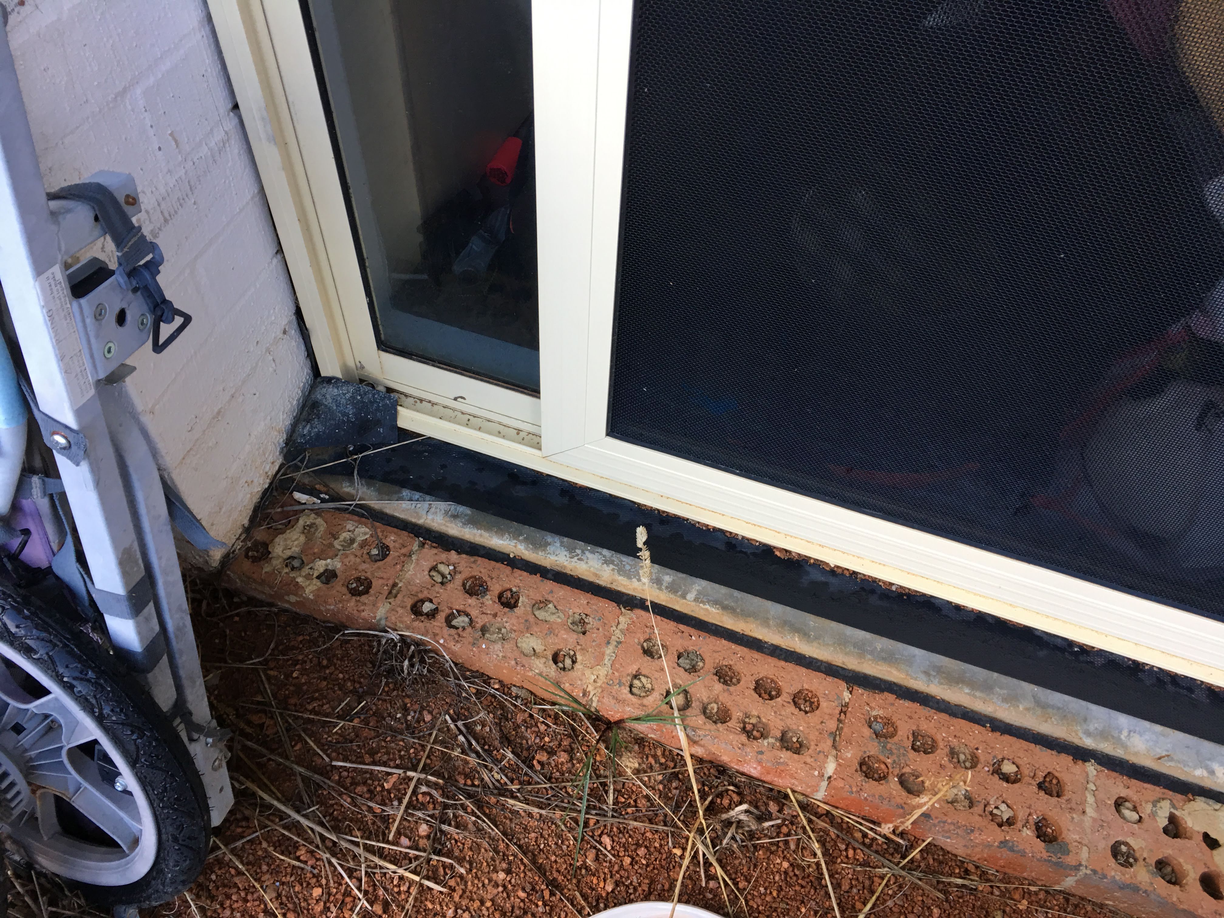 Unsealed door sill Bunnings community