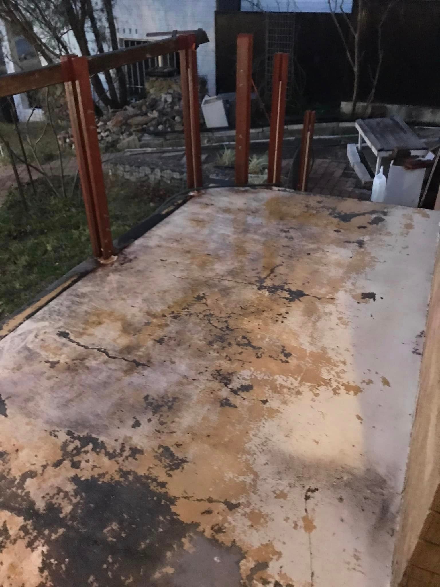 Patio renovation using paving paint Bunnings community