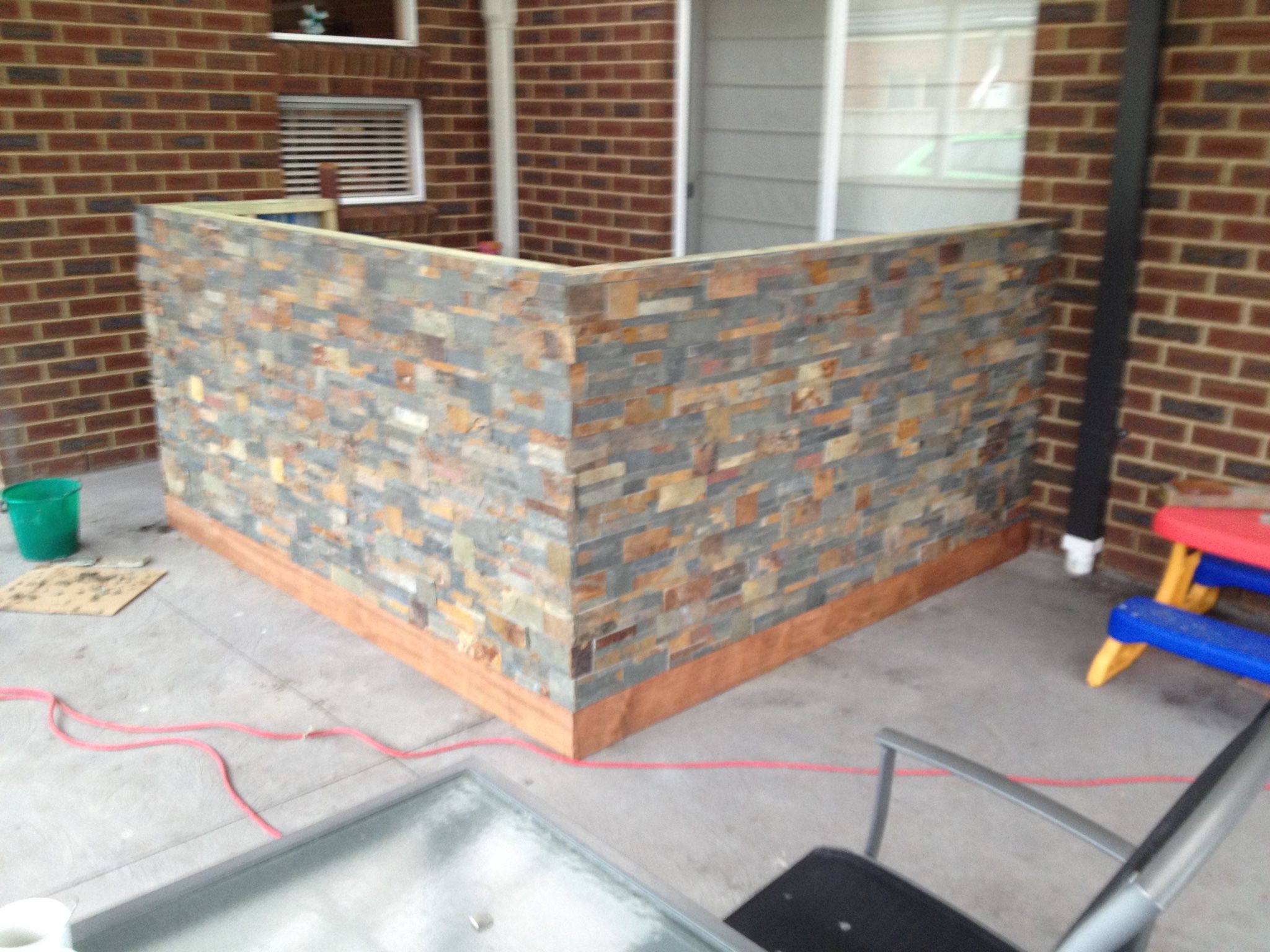 Outdoor bar project Bunnings community