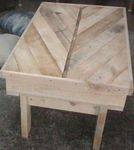 Table top, Just above the legs is a horizontal beam, that is the fame i was talking about