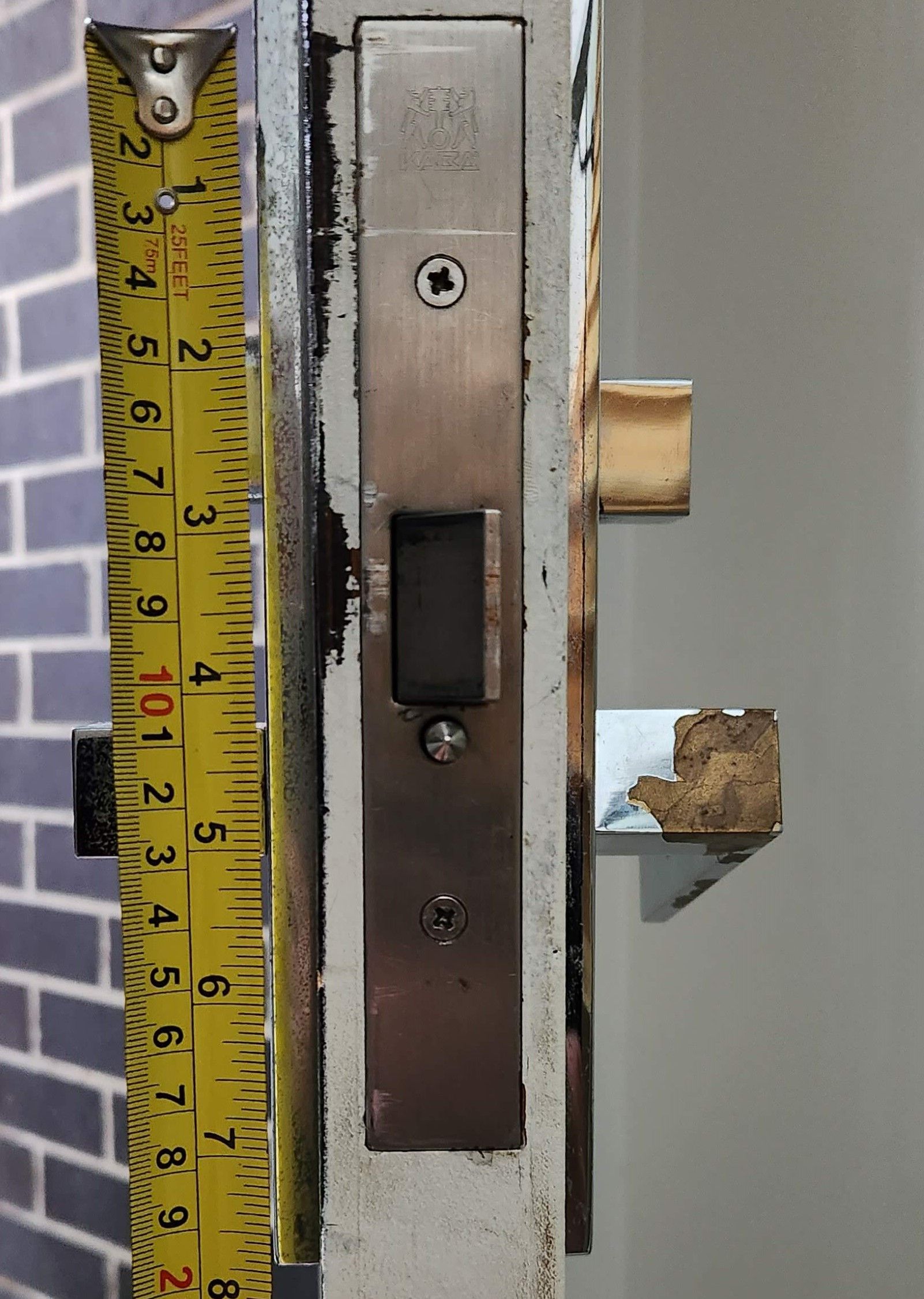 How to replace mortice lock and handle? Bunnings community