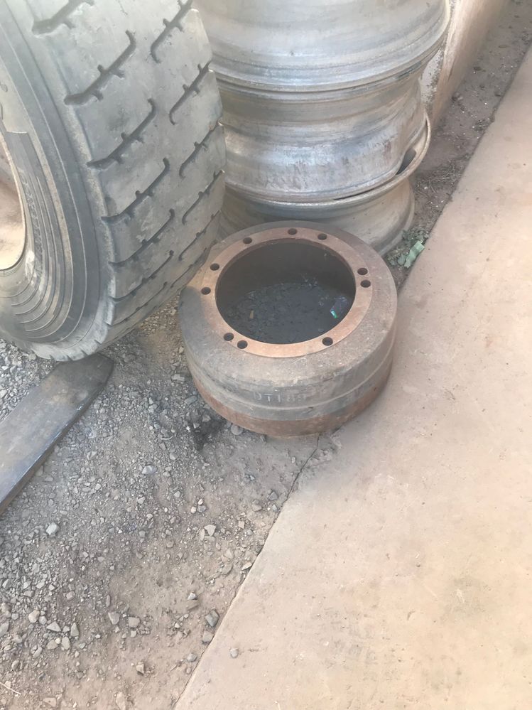 road train brake hub