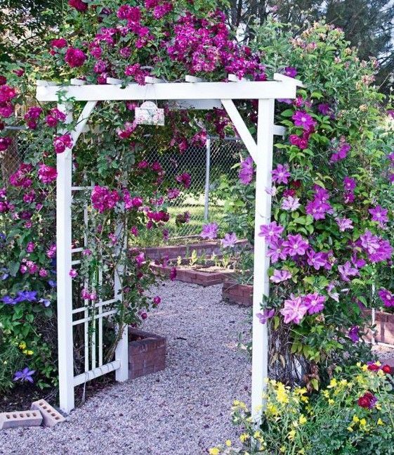 Archway I will attach a sm gate 1mt long.