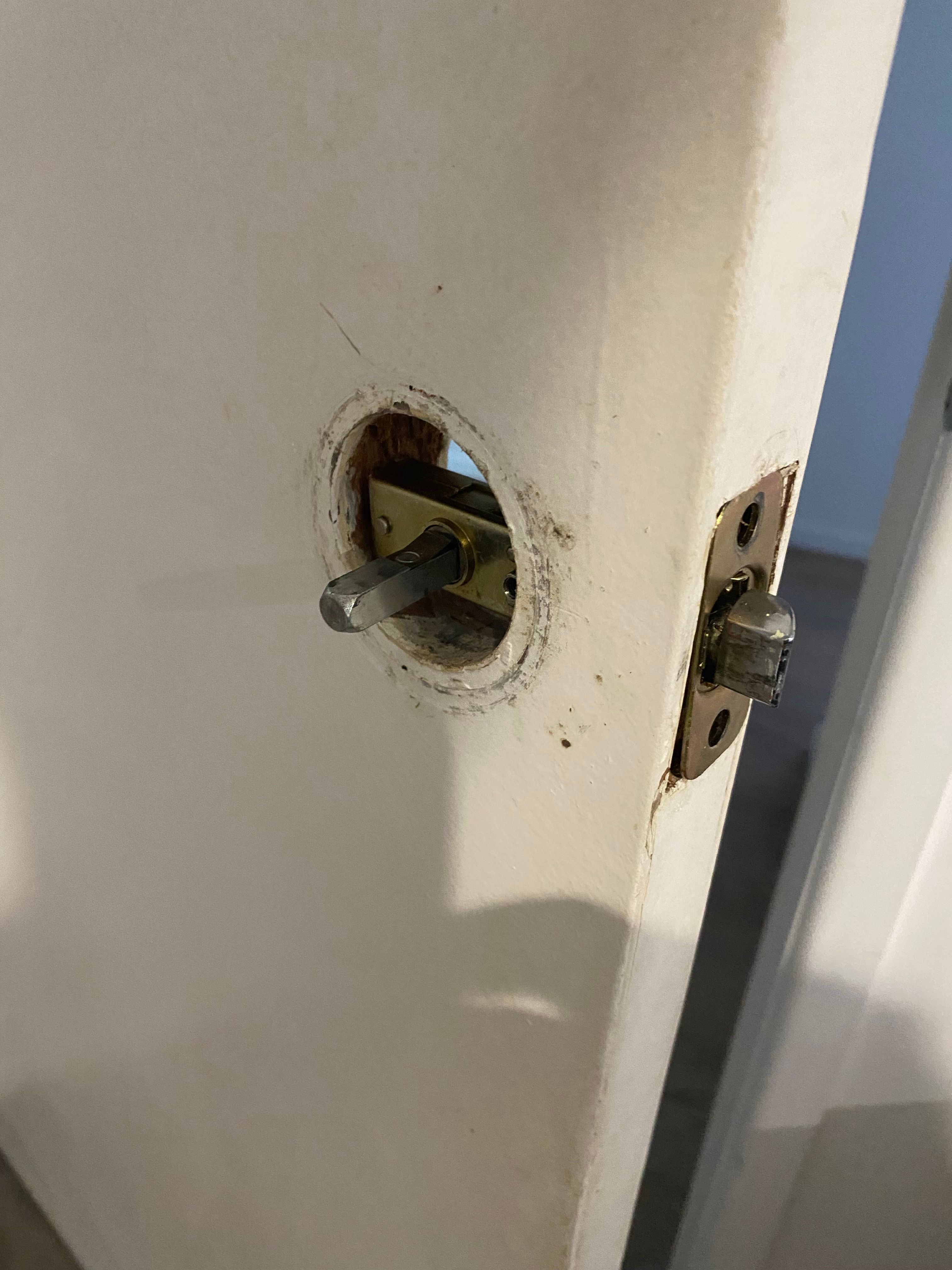 Removing internal door mechanism Bunnings community