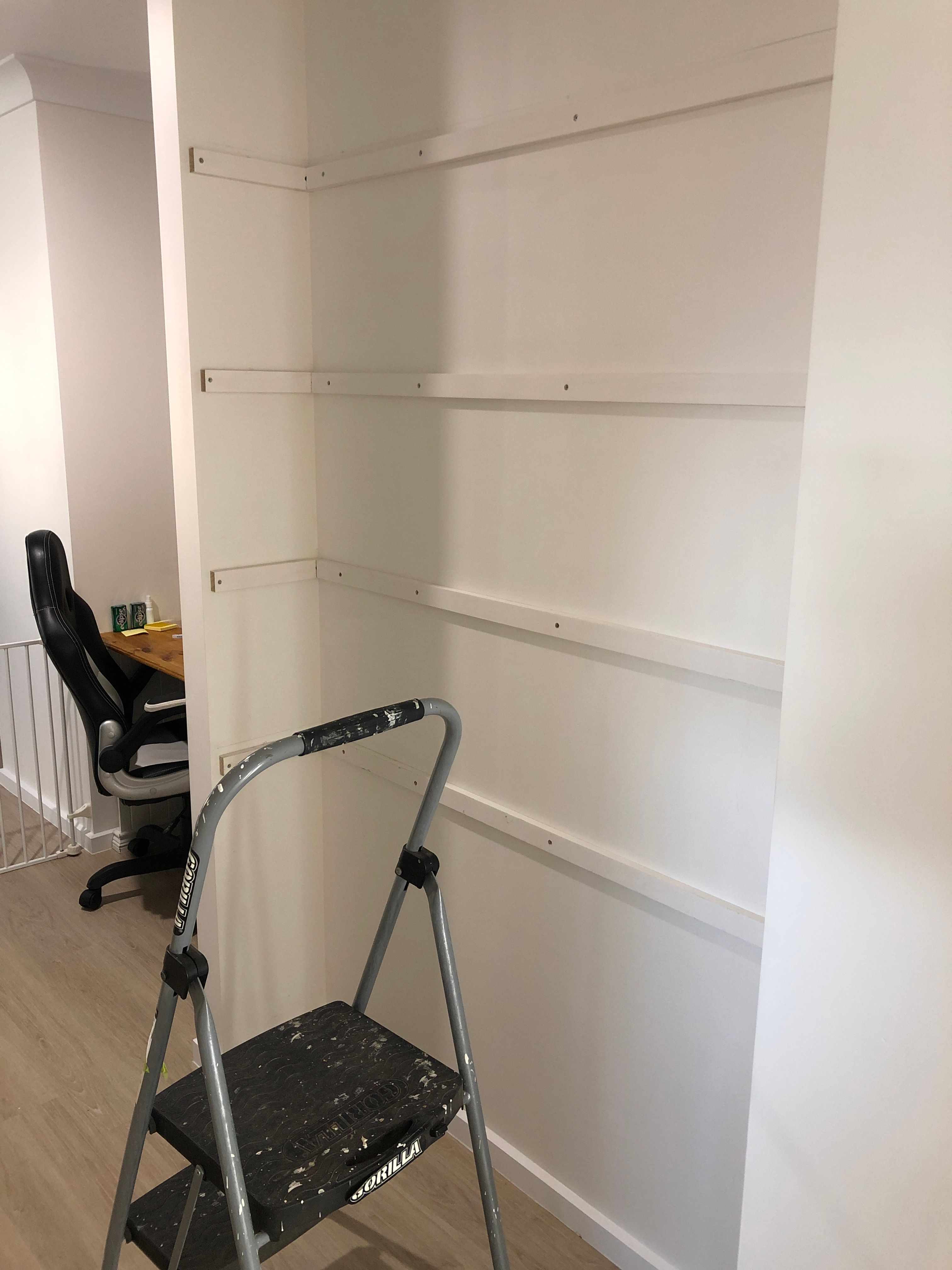 Floating shelves Bunnings community