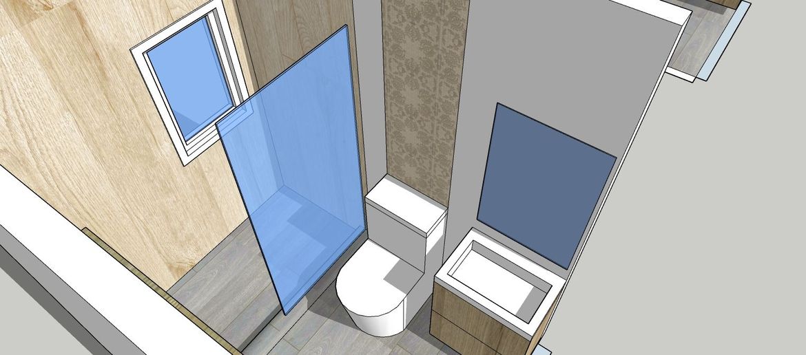 That window must be thorougly sealed with bondo to prevent water damage. Oil based paint is highly recommended just for this particular window.