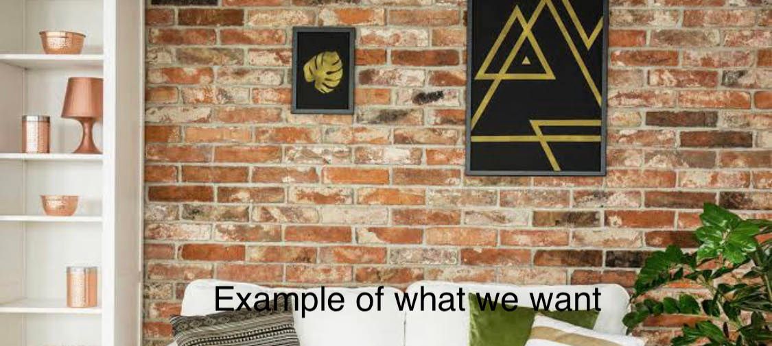 Refreshing Indoor Brick Wall Bunnings community