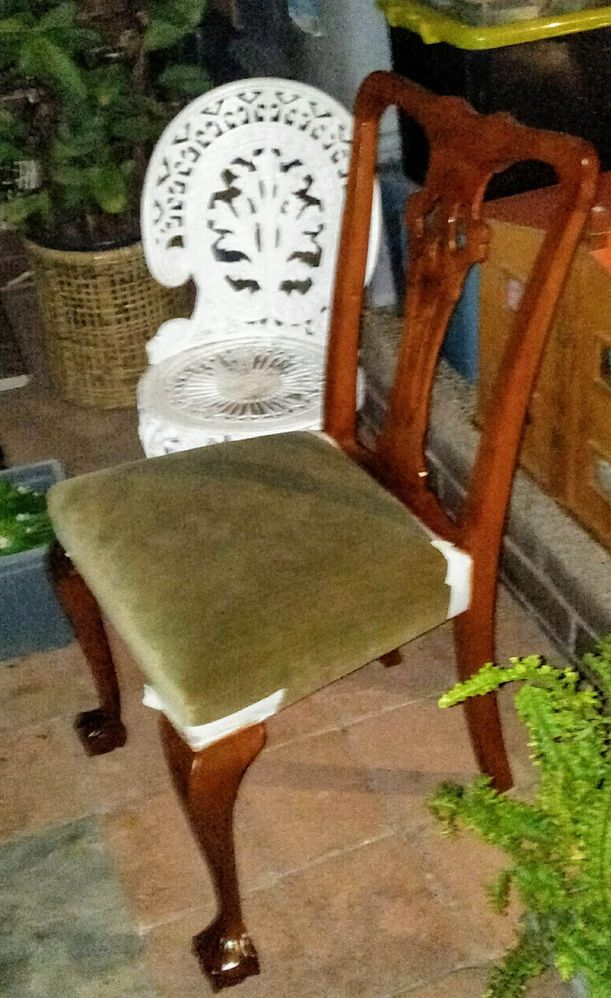 Mid Restoration of Chippendale Style Ball and Claw Foot Chair
