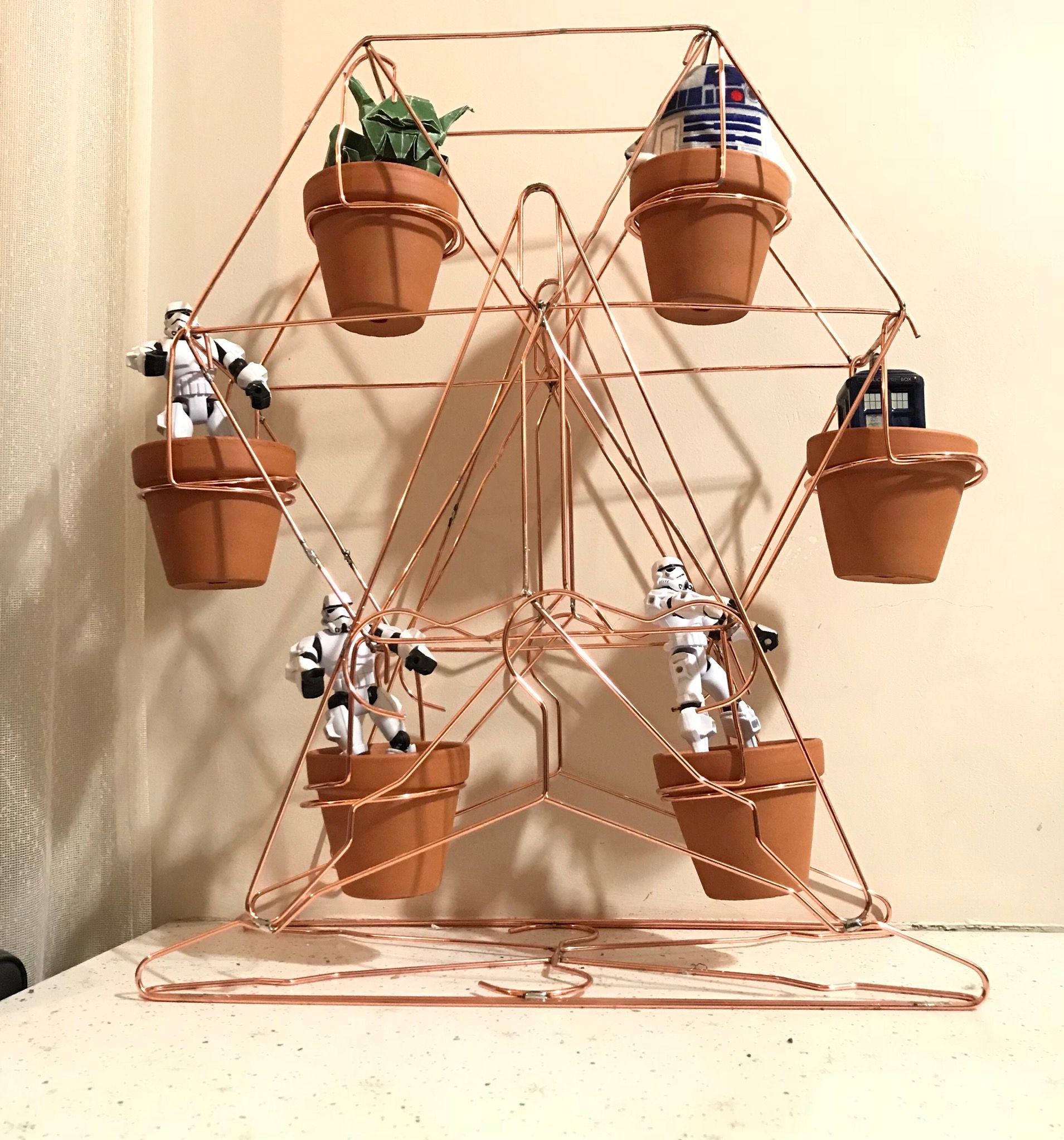 Pot plant ferris wheel Bunnings community