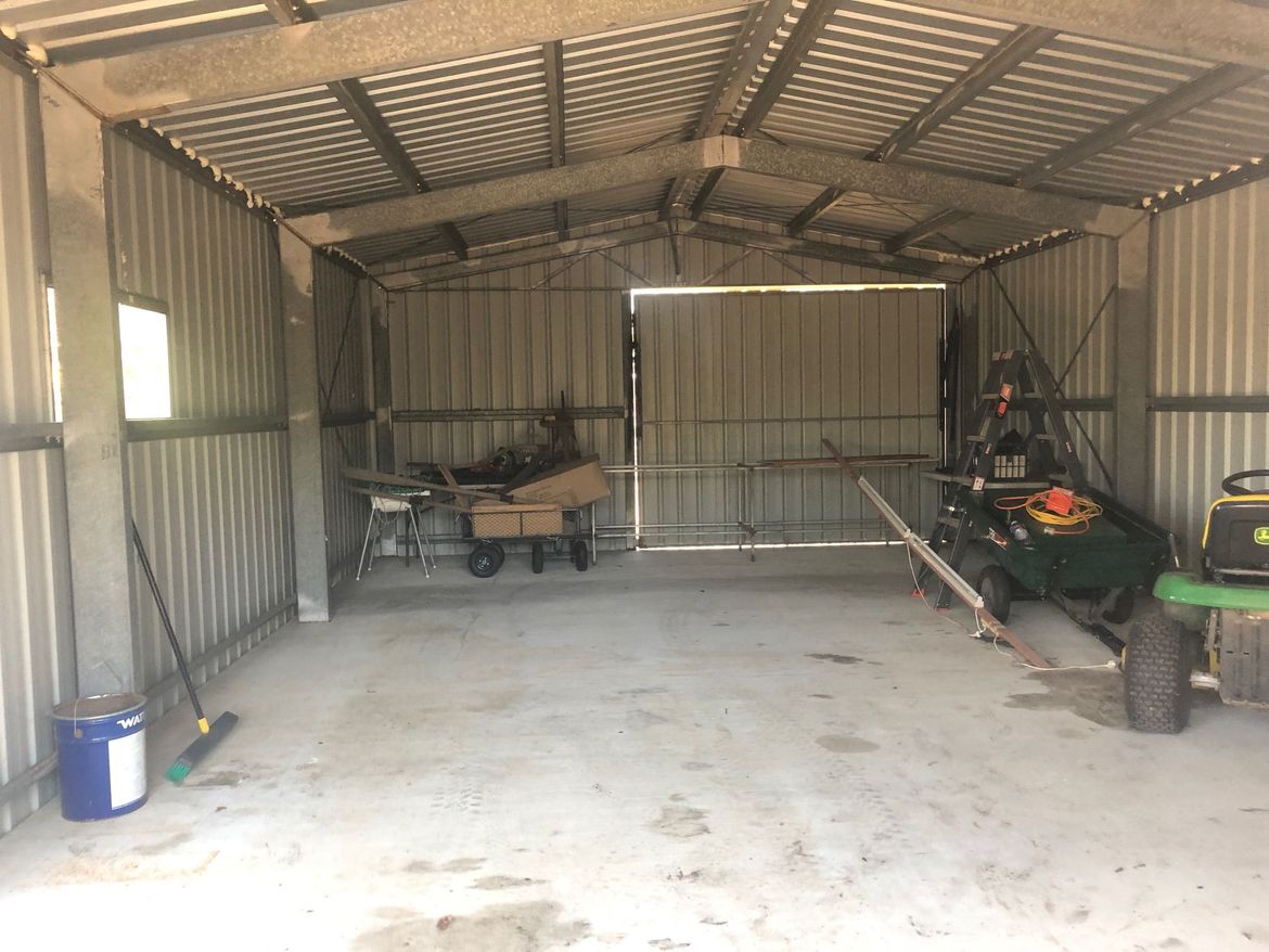 After gurney and acid wash.