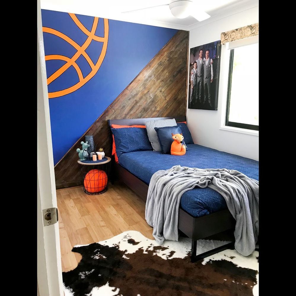 used as wall cladding feature and stained japanese black