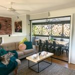 fence pailing 'shiplap' feature wall painted