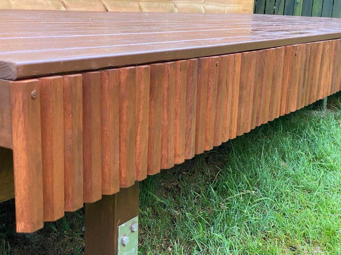 I think this Specrite garden edging solved looks great!