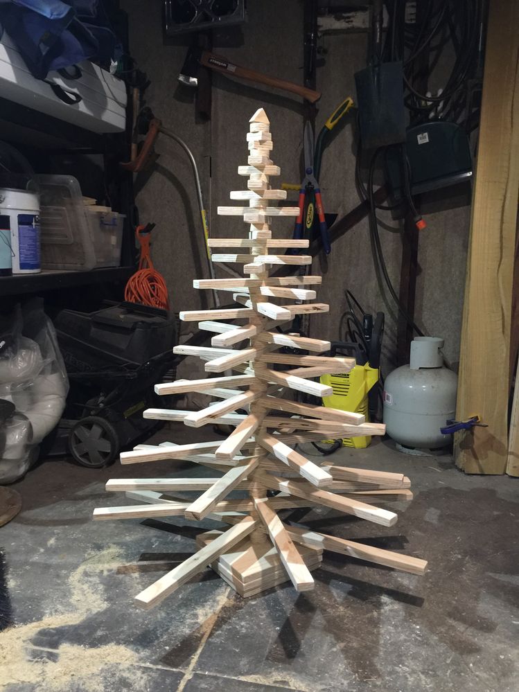 Plywood Christmas tree | Bunnings Workshop community
