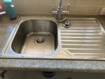 sink from top with new waste & basket