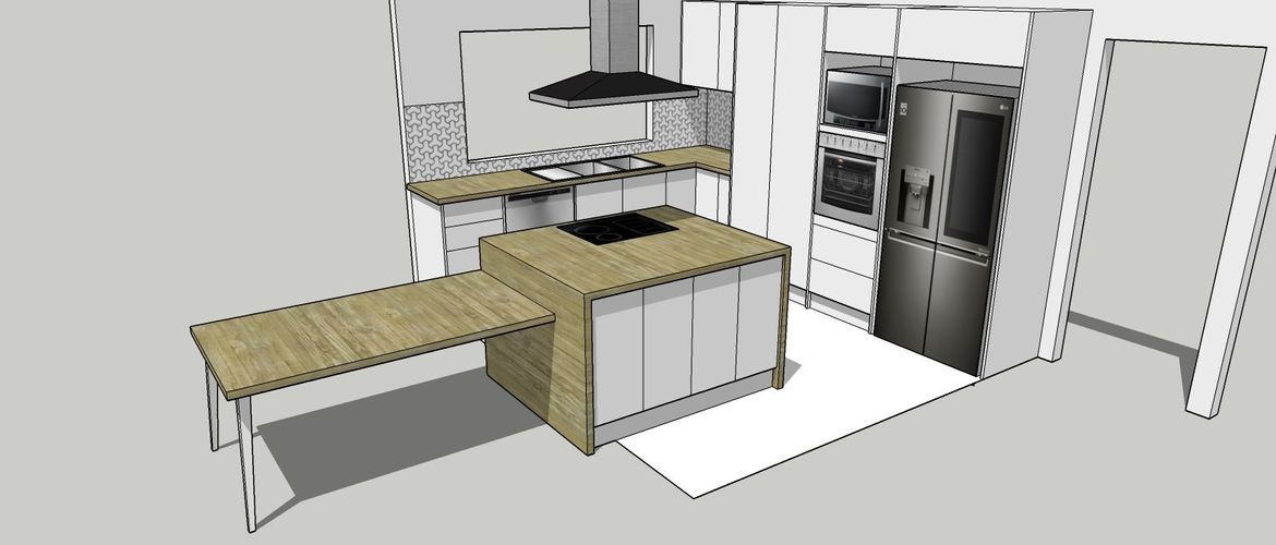 This one with your rangehood showing. Enjoy the pictures.