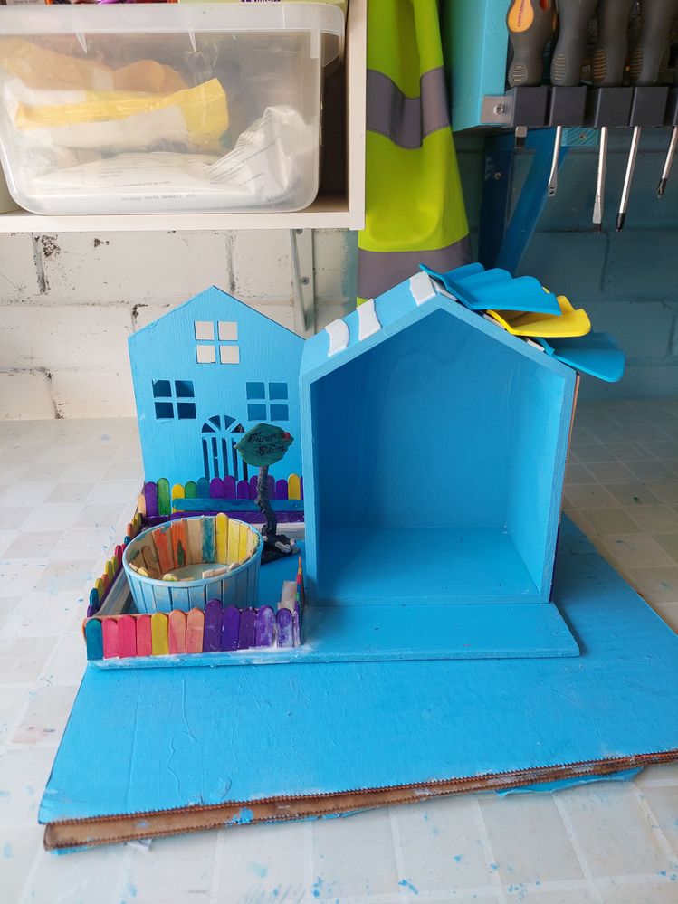 We really wanted a fancy roof.