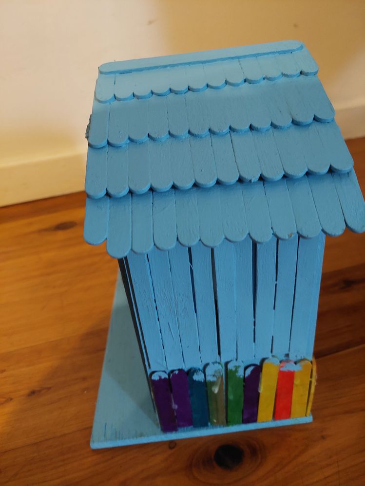 Check out the External Panelling and Rainbow fence