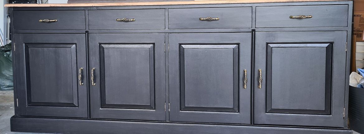 Upcycled sideboard for laundry.jpg