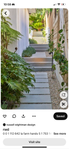 Side pathway/staircase vision/inspo example