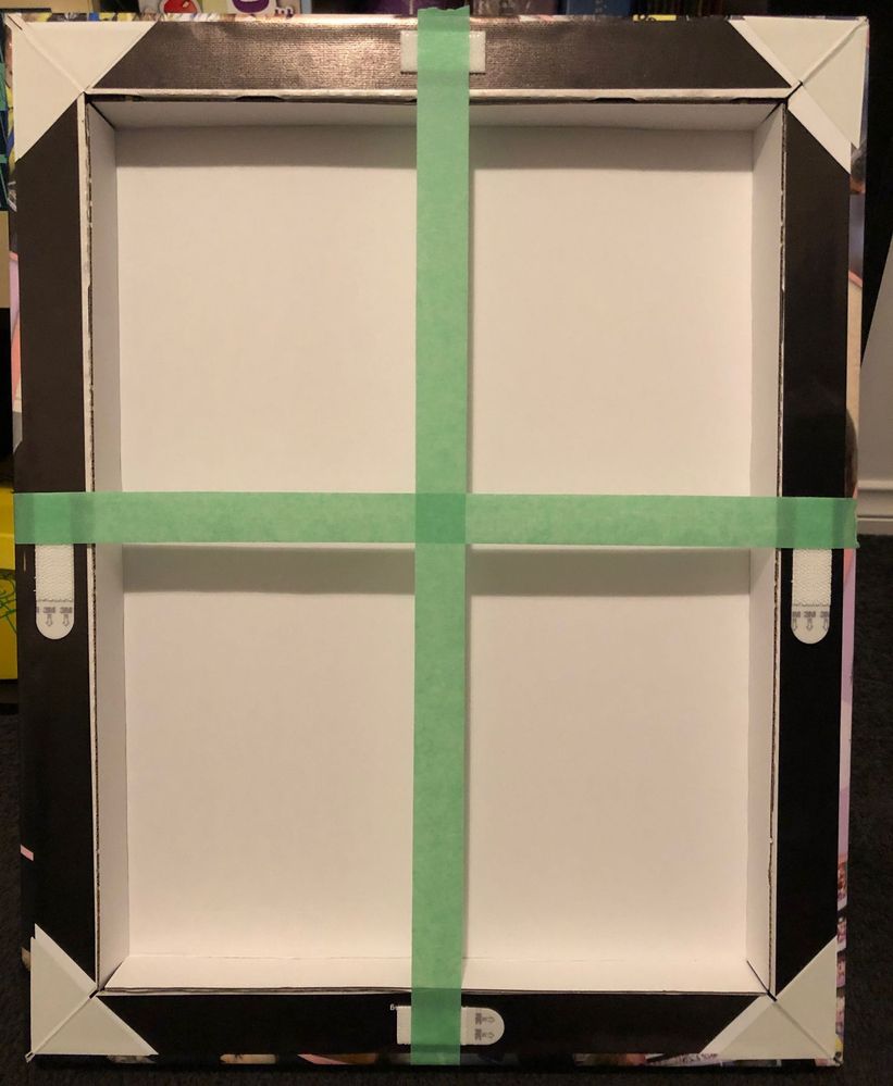 1.2 Attach tape over each side of the strips.JPG