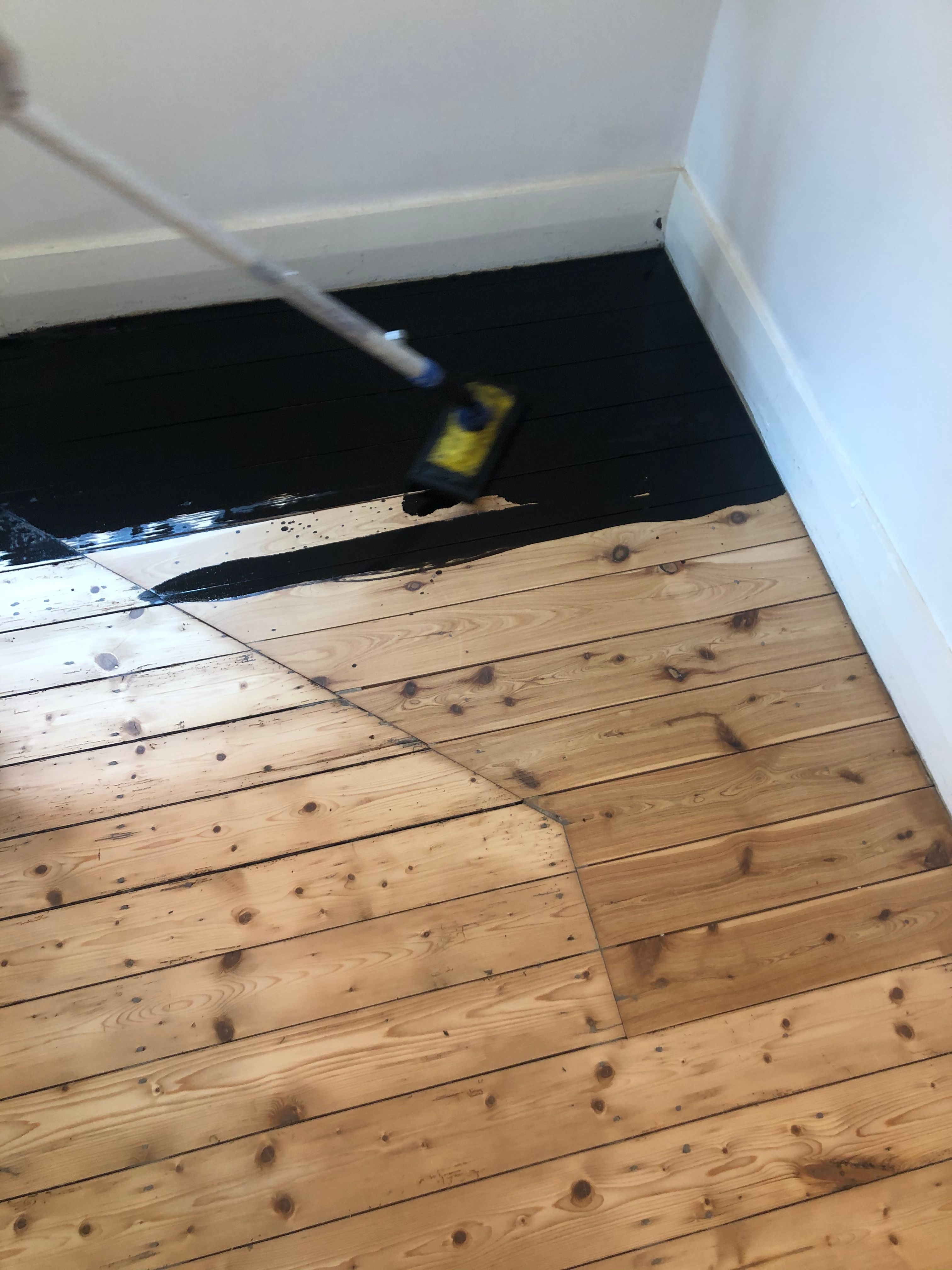 Solved Lounge and hallway floorboard sand and s... Bunnings
