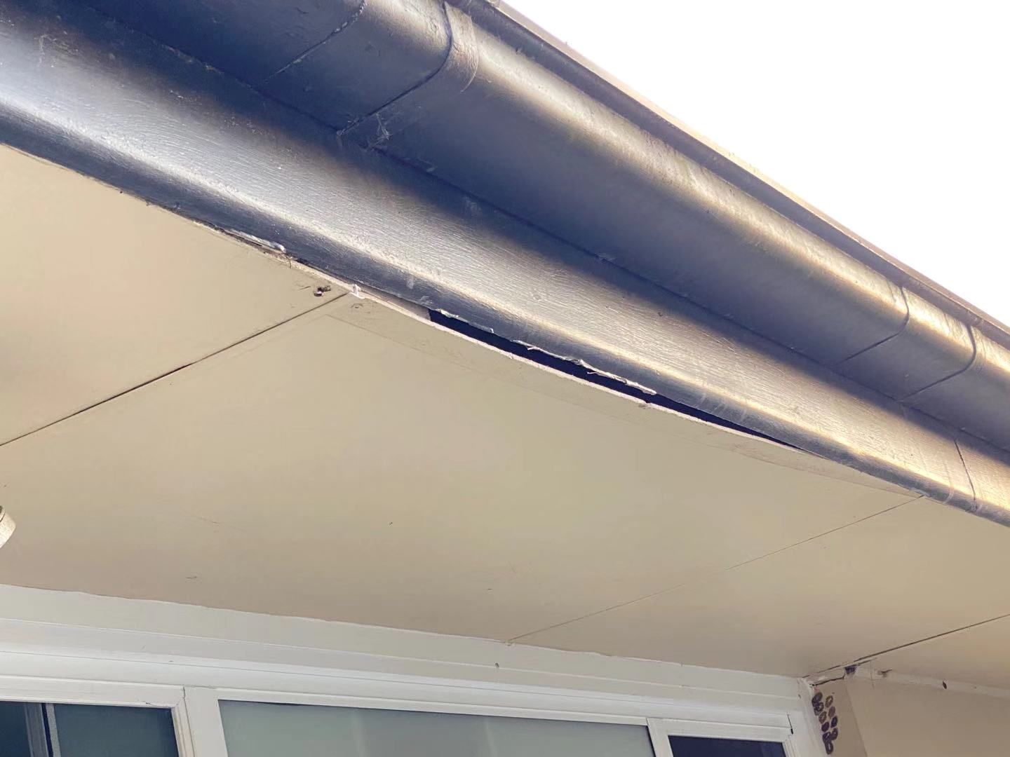 How to fix the drop eave sheet drop from... Bunnings community