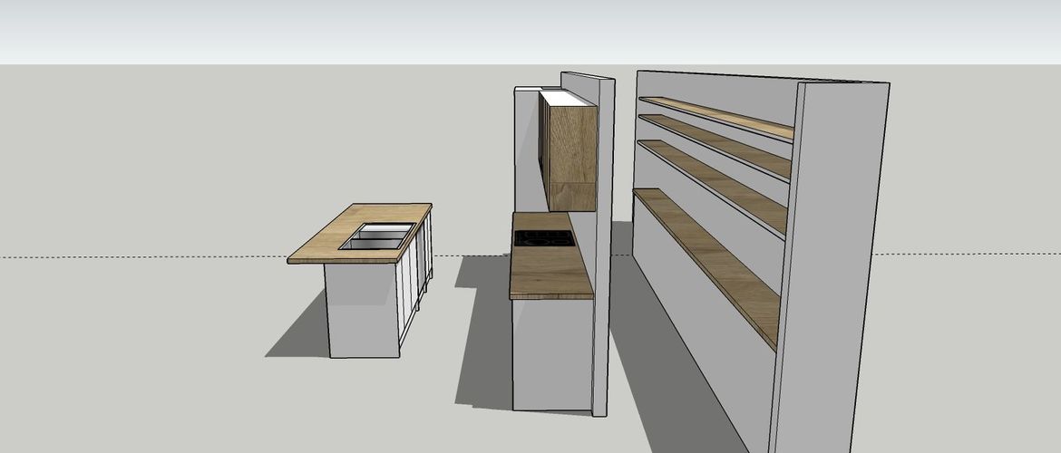 I took the wall down for you to see what it will look when your at the start of it.