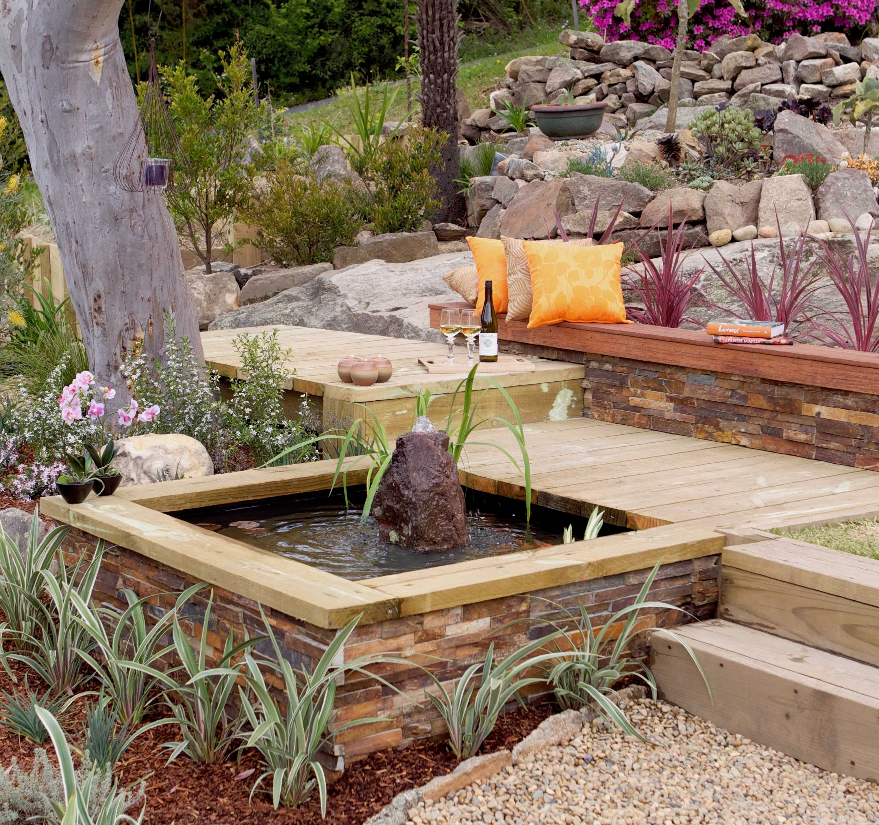 Covering a retaining wall Bunnings community