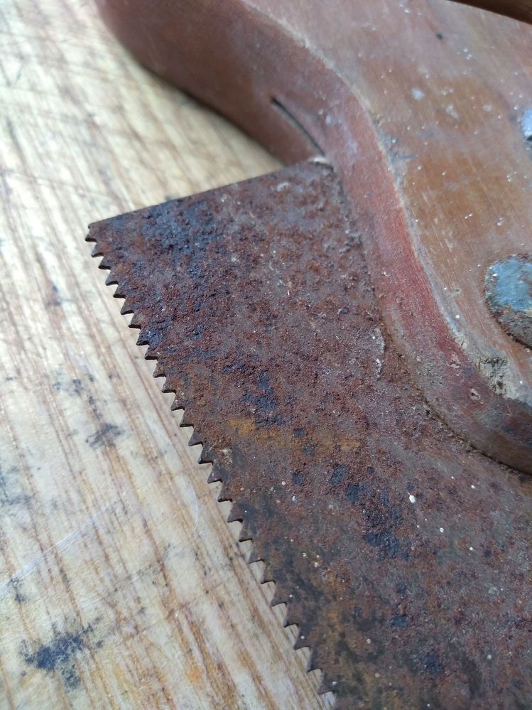 Blade is not great in some areas, but decided to attempt to at least bring it back into service.