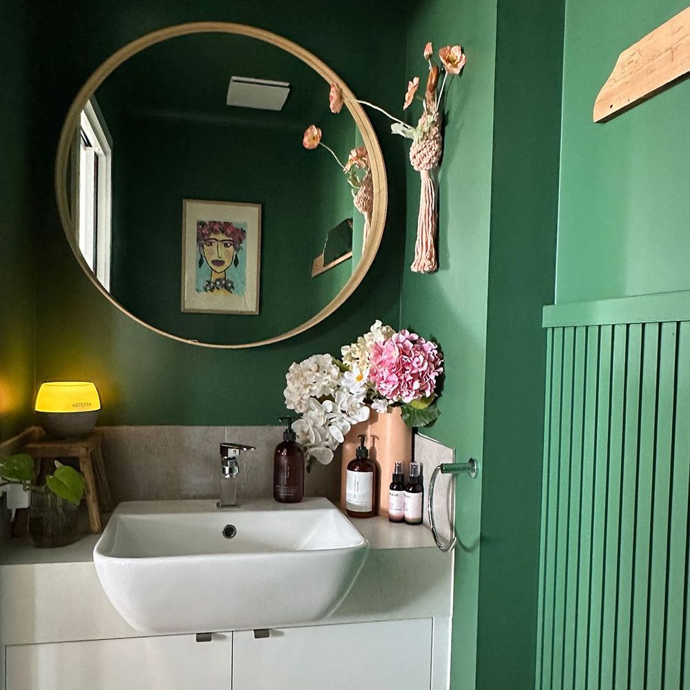 Powder room transformation with EasyCraft panels.JPG