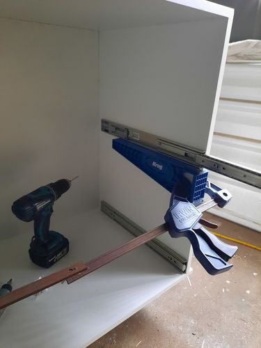 Adding drawer slides