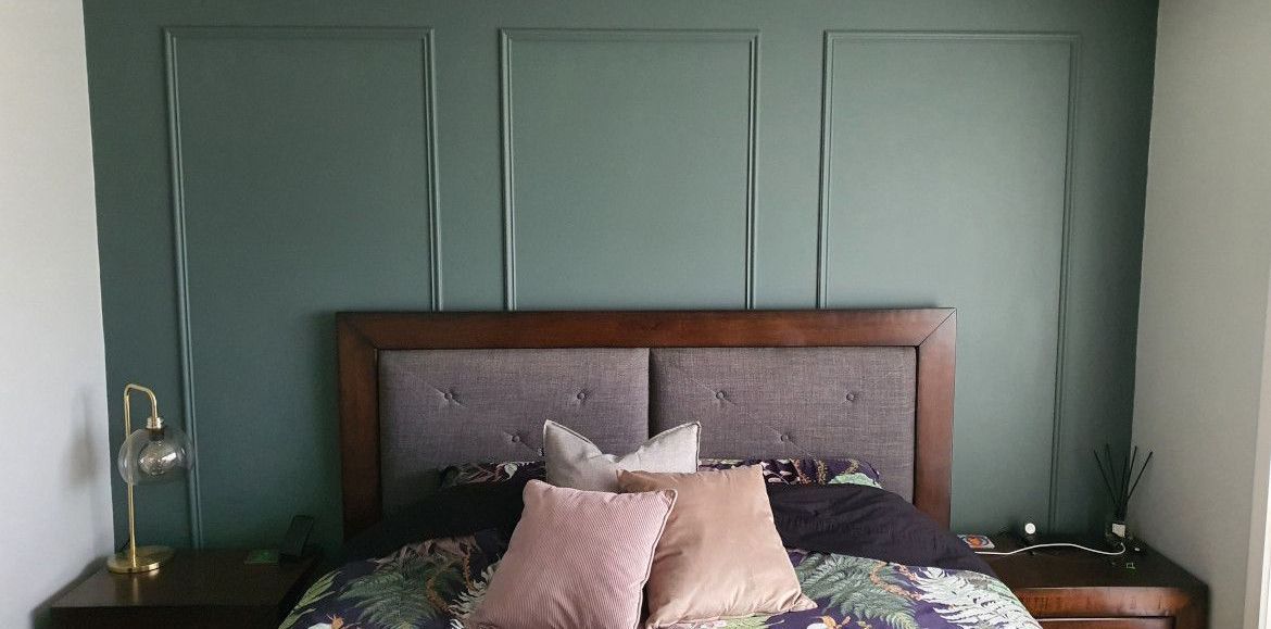 Master bedroom update with wainscot feature wall.jpeg