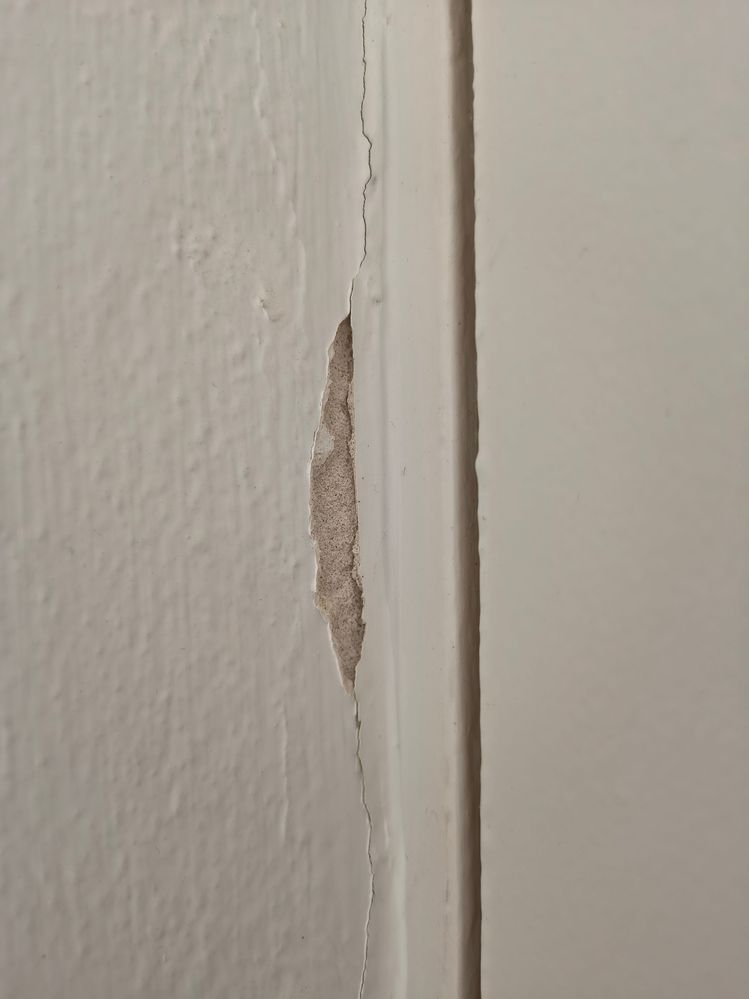 Close up of front door