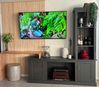 Entertainment unit upcycled for tv wall.jpg