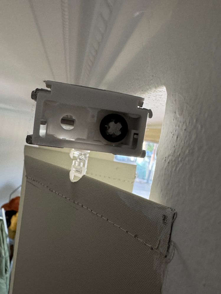 vertical blind end cap