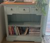 Upcycled Bookshelf using paint.jpeg