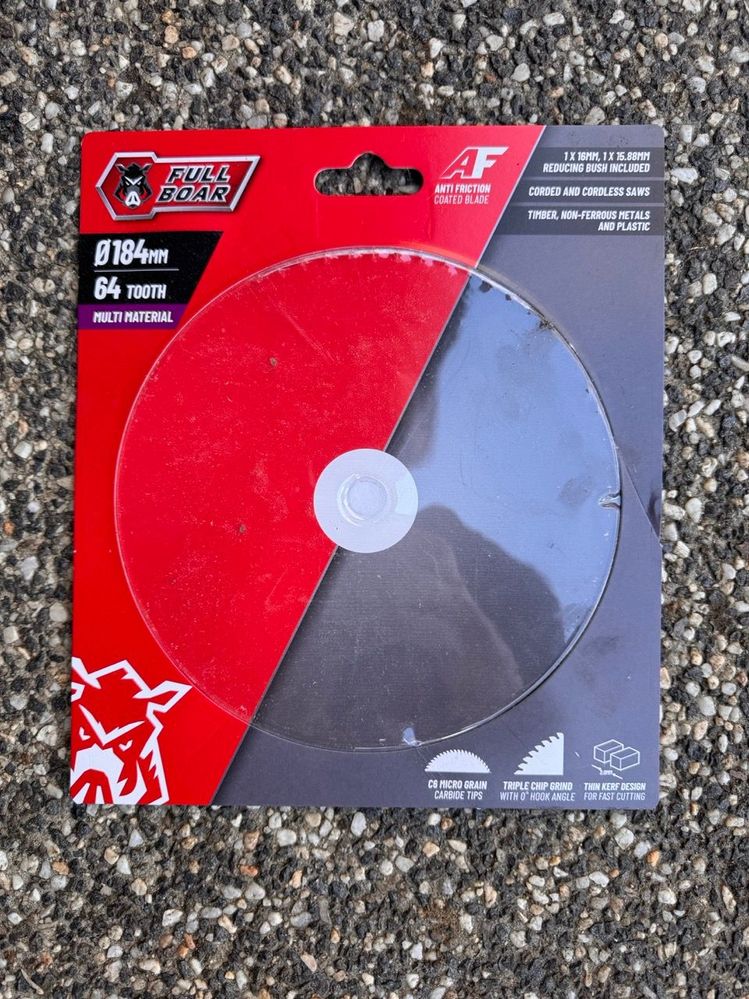 Circular saw blade packet