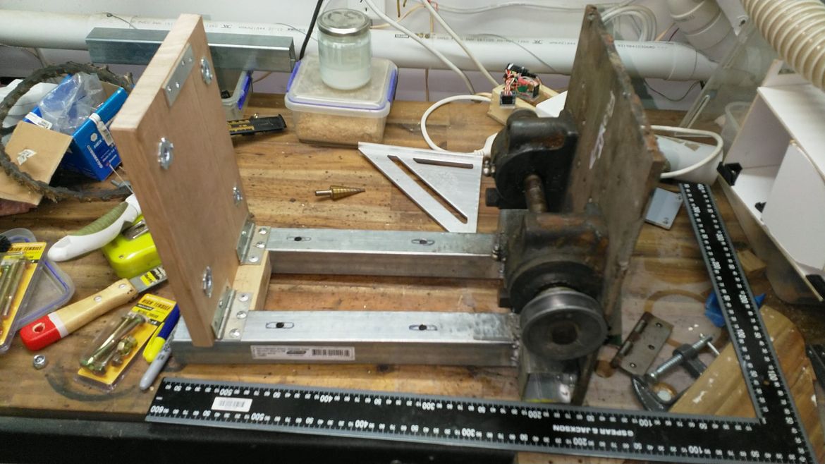 New Motor and Arbor box