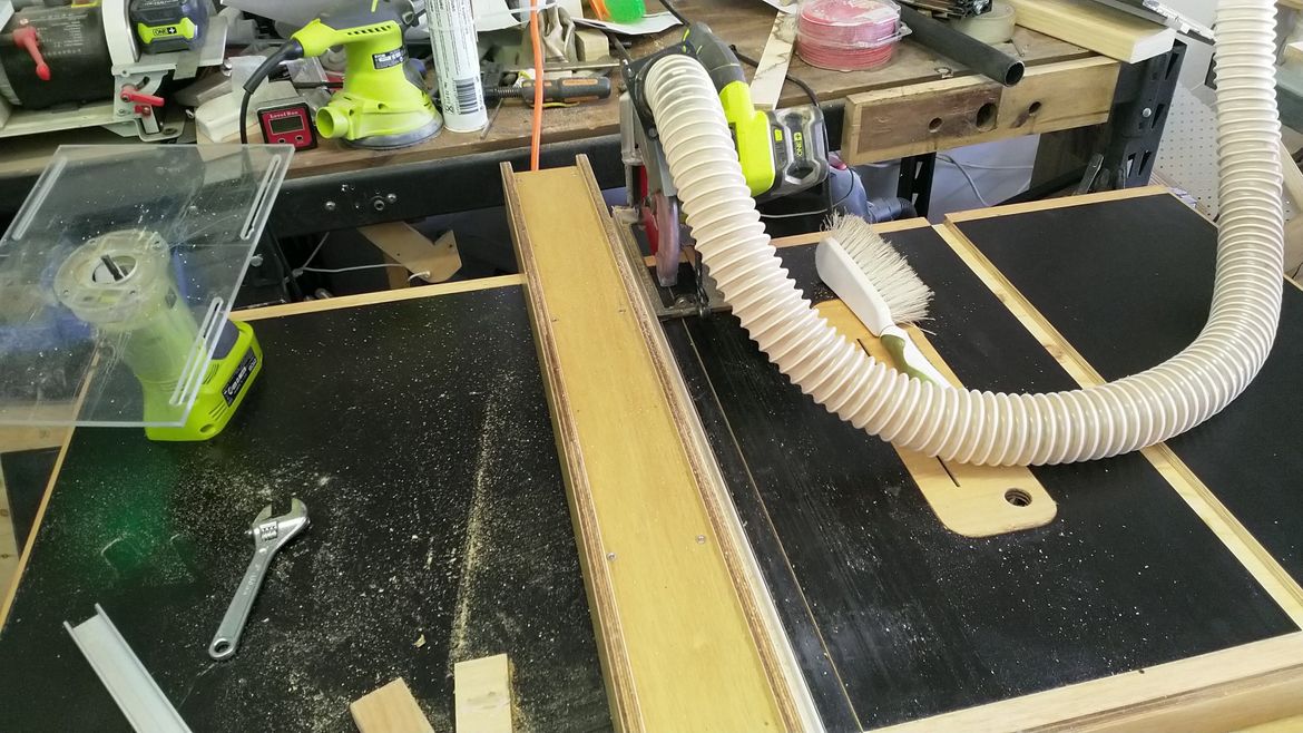 Cutting rebate for rails