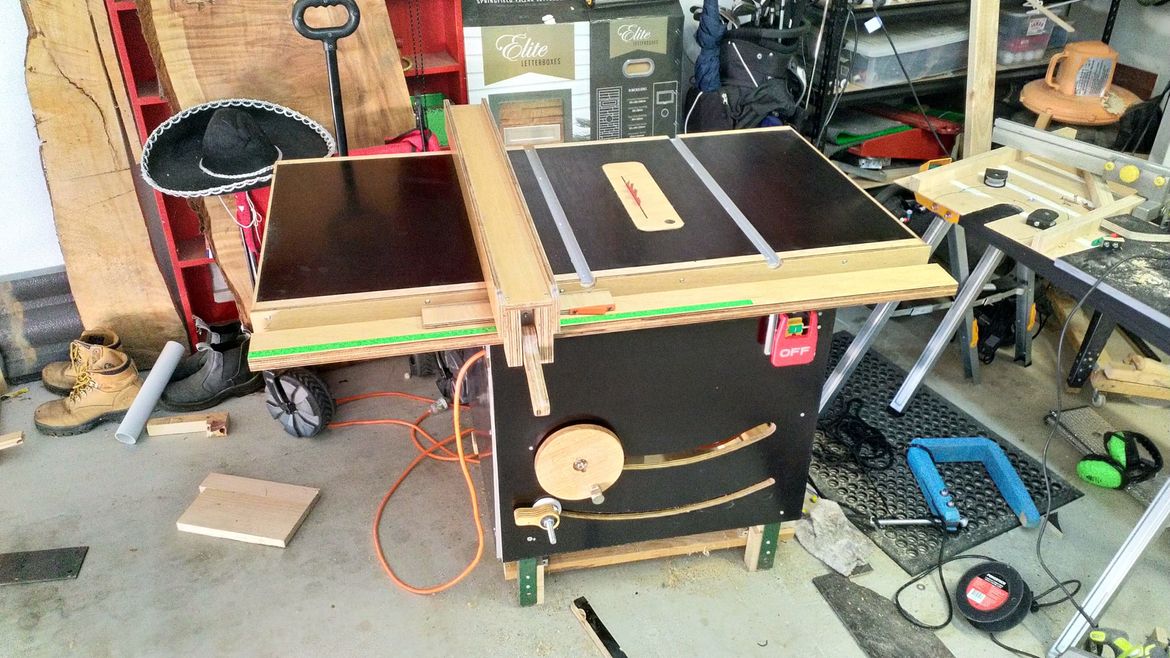 More formply for front and sides, getting the height adjustment and tilting lock cutouts right was very testing