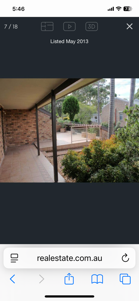 Front garden where the pond is - BEFORE