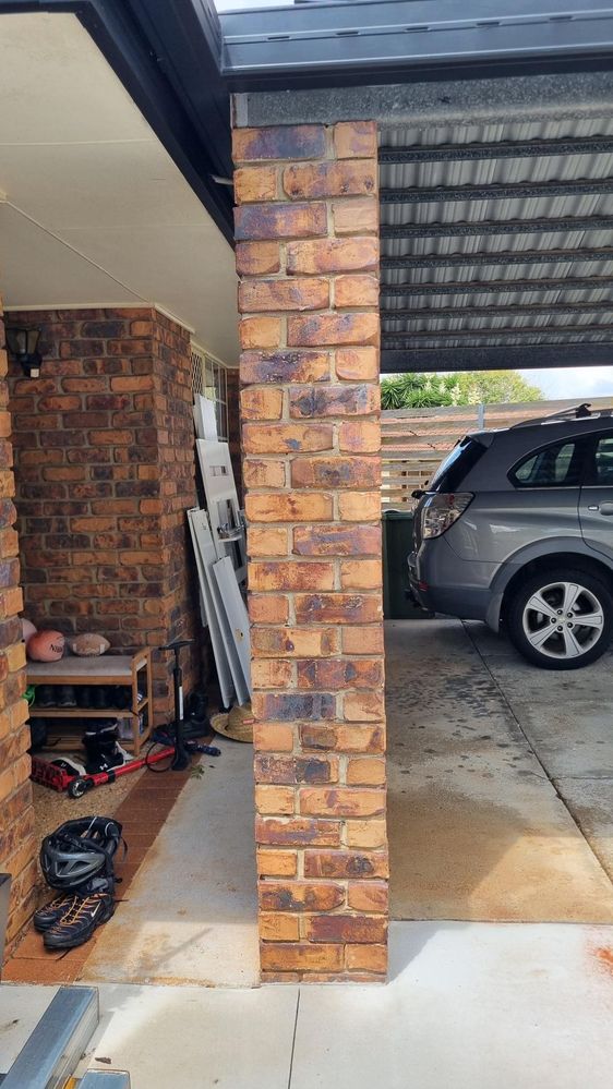 brick pillar example